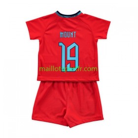 Maillot de Foot Angleterre Mount 19 Enfant Exterieur Coupe du monde 2022